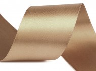 Atlasov stuha oboulc svazky po 5 m e 50 mm - 703 ecru, 5 m