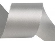 Atlasov stuha oboulc svazky po 5 m e 50 mm - 841 stbrn, 5 m