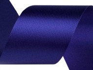 Atlasov stuha oboulc svazky po 5 m e 50 mm - 415 modr syt, 5 m