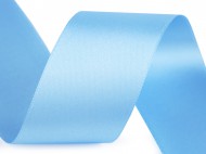Atlasov stuha oboulc svazky po 5 m e 40 mm - 443 modr nebesk, 5 m
