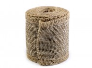 Stuha imitace juty e 50 mm - 5 ren, 10 ks