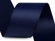 Atlasov hedvbn stuha oboulc e 40 mm matn 416 modr tmav, 20 m - zvtit obrzek