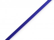 Atlasov stuha oboulc e 3 mm - 8 modr kobaltov, 25 m