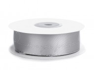 Satnov svatebn / smuten stuha Love you forever e 26 mm - zvtit obrzek