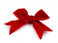 Vnon sametov male s glitry 14,5x9,5 cm - zvtit obrzek