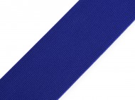 Pruenka tkan e 50 mm - 7701 modr kobaltov, 25 m
