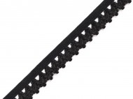 Ozdobn pruenka e 18 mm - 8 ern, 22.5 m