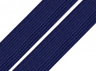 Pruenka tkan e 20 mm - 3 modr tmav, 1 m