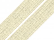 Pruenka tkan e 20 mm - 4 vanilkov, 1 m