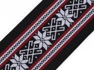 Designov pruenka / vsadka e 10 cm - ern, 1 m