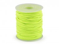 Kulat pruenka 2 mm - 6 lutozelen ost. neon, 25 m