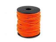 Kulat pruenka 3 mm - 4 oranov neon, 25 m