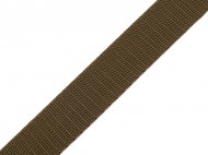 Popruh polypropylenov e 20 mm - 70 zelen khaki, 25 m