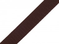 Popruh polypropylenov e 20 mm - 77 hnd tmav, 25 m