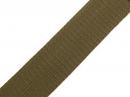 Popruh polypropylenov e 40 mm - 70 zelen khaki, 25 m