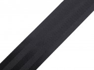 Hladk oboustrann popruh s leskem e 50 mm - 1 ern, 1 m