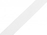Bavlnn popruh e 20 mm - 2 bl, 25 m