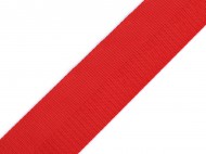 Hladk oboustrann popruh s leskem e 50 mm - 6 erven, 1 m