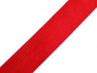 Hladk oboustrann popruh s leskem e 38 mm - 6 erven, 1 m