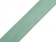 Hladk oboustrann popruh s leskem e 38 mm - 8 zelen ledov, 1 m