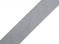 Hladk oboustrann popruh s leskem e 38 mm - 11 ed svtl, 1 m