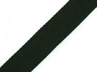 Popruh polypropylenov e 30 mm - 30 zelen tmav, 5 m