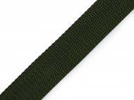 Popruh polypropylenov e 30 mm - 31 (29) zelen khaki, 5 m