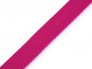 Popruh polypropylenov e 20 mm - 4 rov pink, 25 m
