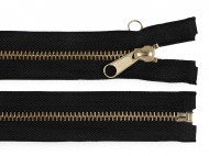 Zip stanov mosazn No 5 s oboustrannm jezdcem dlka 250 cm
