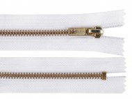 Kovov zip No 5 dlka 16 cm (jeansov)