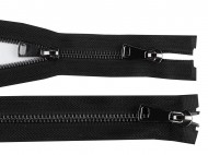 Zip kovov No 5 dliteln 2 jezdce / dvoucestn 50 cm 2 ern ern nikl, 1 ks - zvtit obrzek