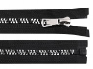 Kostn zip se stbrno-ernmi zoubky No 8 dlka 70 cm 1 ern, 1 ks - zvtit obrzek