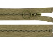 Kostn zip No 3 dlka 40 cm s kroukem 263 zelen khaki, 1 ks - zvtit obrzek
