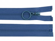 Kostn zip No 3 dlka 50 cm s kroukem 220 modr jeans tmav, 1 ks - zvtit obrzek