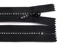 Kostn zip No 4 dlka 16 cm se trasovmi kamnky