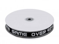 Lampas / rypsov stuha Game over e 25 mm