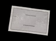 Prostrn textiln vyvan 30x45 cm 1 Off White bl, 2 ks - zvtit obrzek