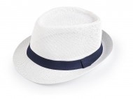 Letn klobouk / slamk unisex 19 (vel. 60) bl, 1 ks - zvtit obrzek