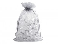 Drkov pytlk 17x23 cm organza 7 stbrn, 100 ks - zvtit obrzek