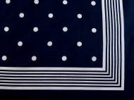 Bavlnn tek s puntky 70x70 cm