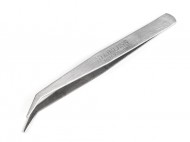 Kovov pinzeta rovn, zahnut, 12,5 cm 1 nikl zahnut, 1 ks - zvtit obrzek