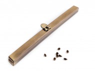 Rmeek na vrobu kabelky 19 cm vkldac - 2 staromosaz, 1 ks