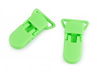 Plastov klip e 20 mm - 5 zelen sv., 100 ks