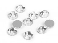 Brouen kamnky navac 10 mm - crystal, 12 ks