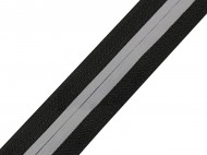 Zip spirlov kryt No 5 metr reflexn ern, 1 m - zvtit obrzek