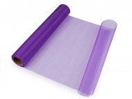 Organza stedn lesk e 36 cm 34 fialov, 9 m - zvtit obrzek