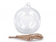 Aerrium / sklenn koule 10 cm transparent, 1 ks - zvtit obrzek