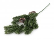 Um�l� smrk s �i�kami v�t�� - 3 zelen� jedle, 1 ks
