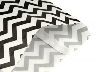 Paprov sek chevron, puntk 13x17 cm