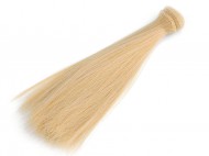 Paruka / vlasy pro panenky 20 cm 1 blond, 1 ks - zvtit obrzek